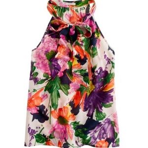 J Crew Floral Top